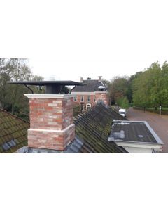 Custom-made (prefab) chimney daylight system