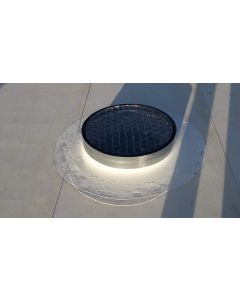 Powerdaylight Round Cradle System - flat roof flashing